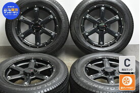 【スーパーSALE限定 10%OFFクーポン】中古 MKW タイヤホイールセット 4本セット 17インチ 7J +35 PCD 114.3 225/65R17 102H【 ヨコハマ 製 タイヤ付き】