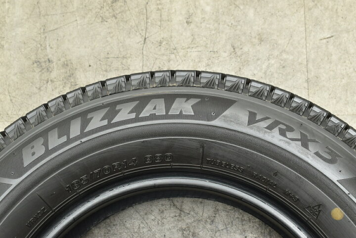 楽天市場】中古 ブリヂストン スタッドレスタイヤ 4本セット 185/70R14 