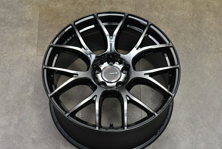 楽天市場】中古 ホイール レイズ 1本セット 19インチ 9J +38 PCD 112 