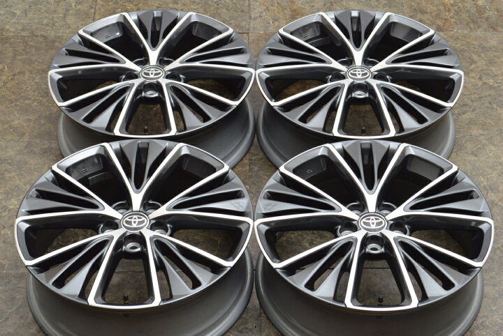 楽天市場】中古 ホイール トヨタ 純正 4本セット 19インチ 6.5J +40 