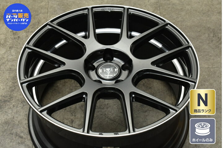 楽天市場】中古 ホイール WORK 1本セット 19インチ 8.5J +38 PCD 114.3 