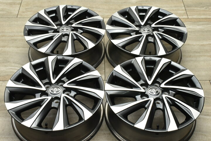 楽天市場】中古 ホイール トヨタ 純正 4本セット 17インチ 6J +40 PCD 