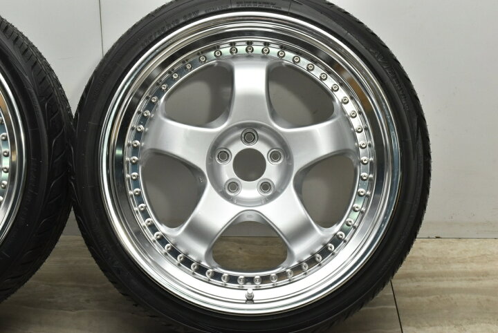 楽天市場】中古 WORK タイヤホイールセット 4本セット 19インチ 8J -1 