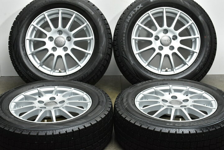 楽天市場】中古 Weds スタッドレスタイヤホイールセット 4本セット 15 