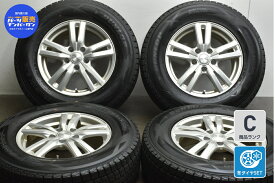 中古 ダンロップ スタッドレスタイヤホイールセット 4本セット 16インチ 6.5J +48 PCD 114.3 225/70R16 103Q【 ダンロップ 製 スタッドレスタイヤ付き】