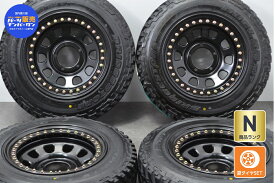 中古 モーターファーム タイヤホイールセット 4本セット 16インチ 6J -20 PCD 139.7 185/85R16 105/103L LT【 ブリヂストン 製 タイヤ付き】