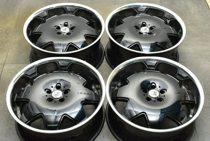 楽天市場】中古 ホイール レグザーニ 4本セット 22インチ 9J 10J +15 