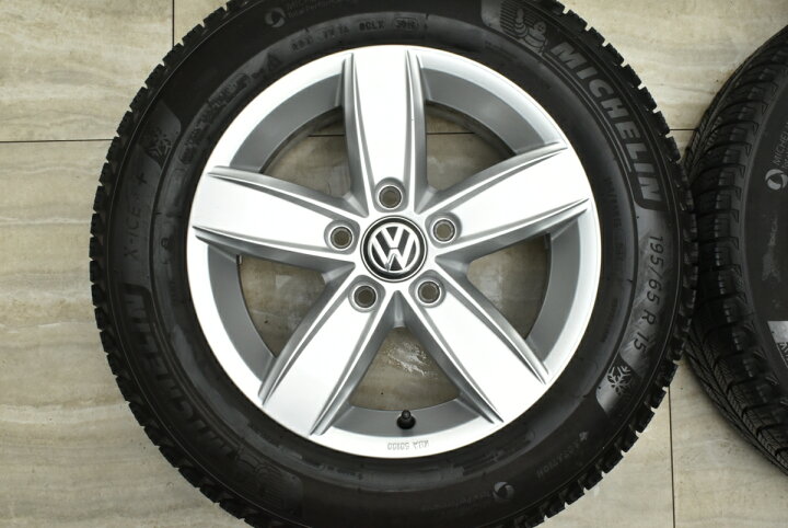 VW Corvanaティグアン純正ホイールスタッドレスタイヤ4本セット 