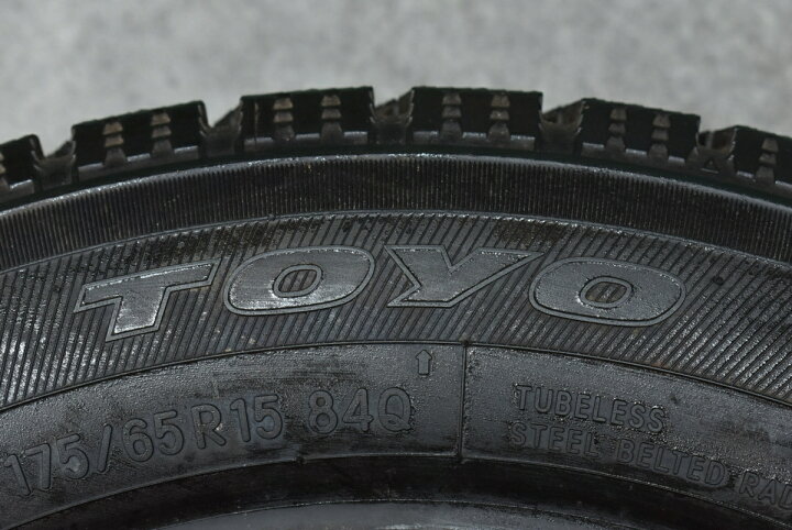 楽天市場】中古 トーヨー スタッドレスタイヤ 4本セット 175/65R15 84Q 