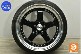 中古 SSR タイヤホイールセット 1本セット 19インチ 11J +37 PCD 114.3 245/35ZR19 93W【 ピンソ 製 タイヤ付き】