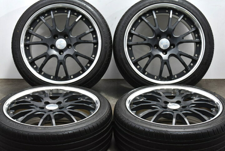 楽天市場】中古 ワーク タイヤホイールセット 4本セット 19インチ 8J + 
