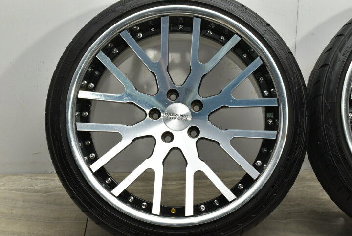 楽天市場】中古 社外 タイヤホイールセット 4本セット 20インチ 9.5J 