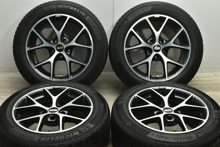 楽天市場】中古 BBS スタッドレスタイヤホイールセット 4本セット 17 