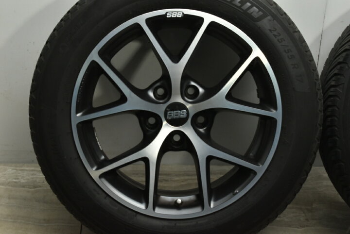 楽天市場】中古 BBS スタッドレスタイヤホイールセット 4本セット 17 