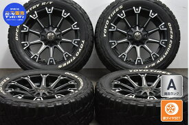 中古 マーテルギア タイヤホイールセット 4本セット 20インチ 8J +35 PCD 139.7 LT275/55R20 115/112Q【 トーヨー 製 タイヤ付き】