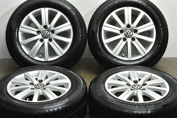 ワーゲン純正 195/65R15 中古4本