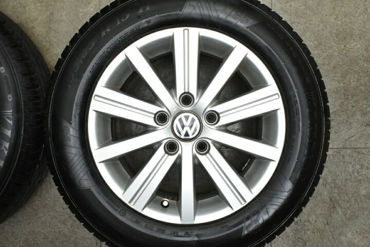ワーゲン純正 195/65R15 中古4本