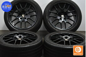 中古 ポルシェ純正 タイヤホイールセット 4本セット 20インチ 9.5J +65 11J +68 PCD 130 275/40R20 106W 315/35R20 110Y【 ミシュラン 製 タイヤ付き】