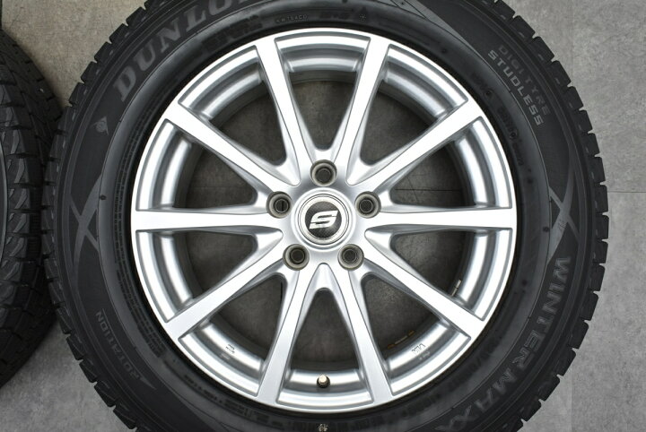 スタッドレスタイヤ アルミホイール 225/65R17 102Q 2014年製