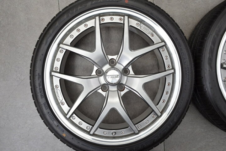 楽天市場】中古 TWS タイヤホイールセット 4本セット 19インチ 8J +51 