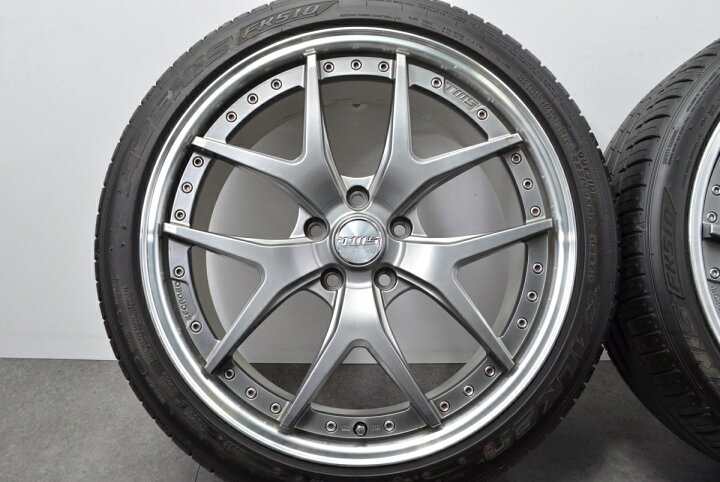 楽天市場】中古 TWS タイヤホイールセット 4本セット 19インチ 8J +51 