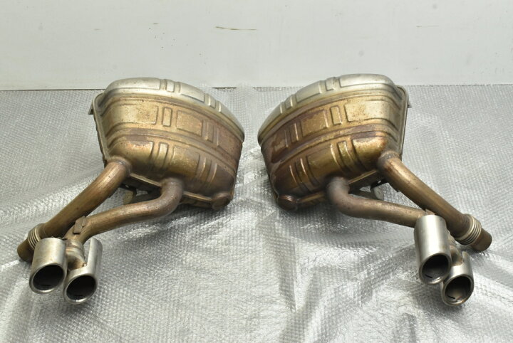 楽天市場】中古 ポルシェ 911 type997 カレラ4S 純正 マフラー 左右 