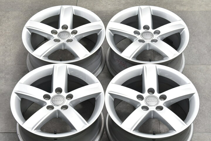 楽天市場】中古 ホイール アウディ 純正 4本セット 16インチ 7J +46 