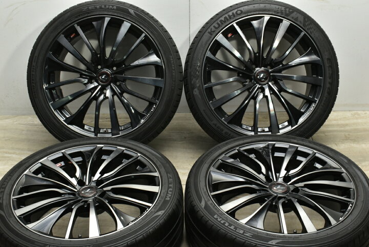 楽天市場】中古 Weds タイヤホイールセット 4本セット 19インチ 8J +35 