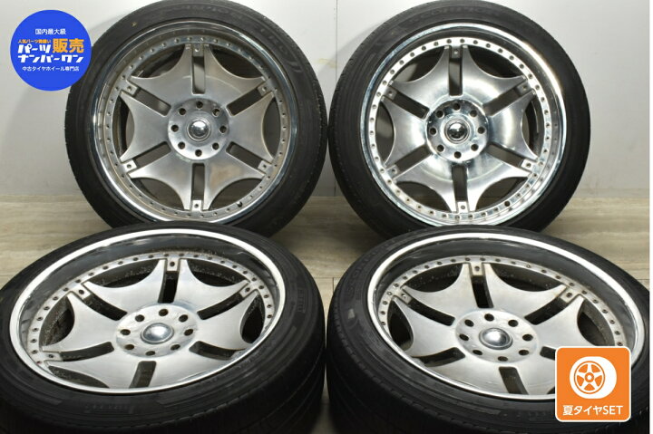楽天市場】中古 ジオバンナ タイヤホイールセット 4本セット 25インチ 
