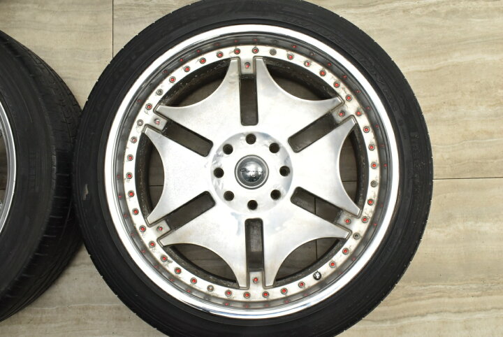 楽天市場】中古 ジオバンナ タイヤホイールセット 4本セット 25インチ 