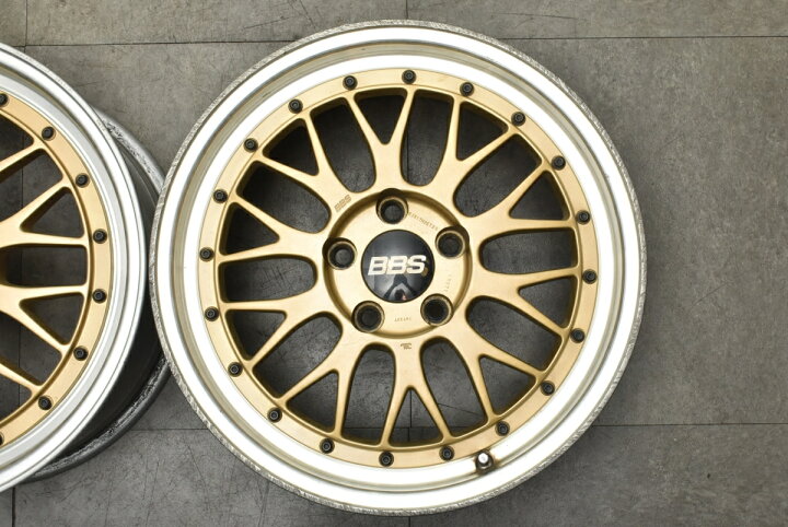 楽天市場】中古 ホイール BBS 2本セット 17インチ 8J +35 PCD 114.3 