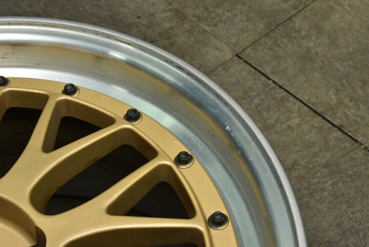 楽天市場】中古 ホイール BBS 2本セット 17インチ 8J +35 PCD 114.3 