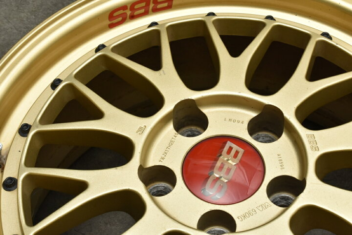 楽天市場】中古 ホイール BBS LM LM094 1本 17インチ 7.5J +45 PCD 