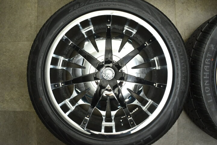 楽天市場】中古 VERDE タイヤホイールセット 4本セット 22インチ 9.5J 