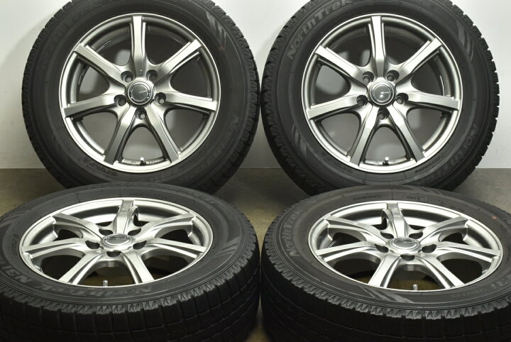 楽天市場】中古 YFC スタッドレスタイヤホイールセット 4本セット 16 