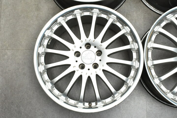 楽天市場】中古 ホイール カールソン 4本セット 20インチ 8.5J 9.5J + 
