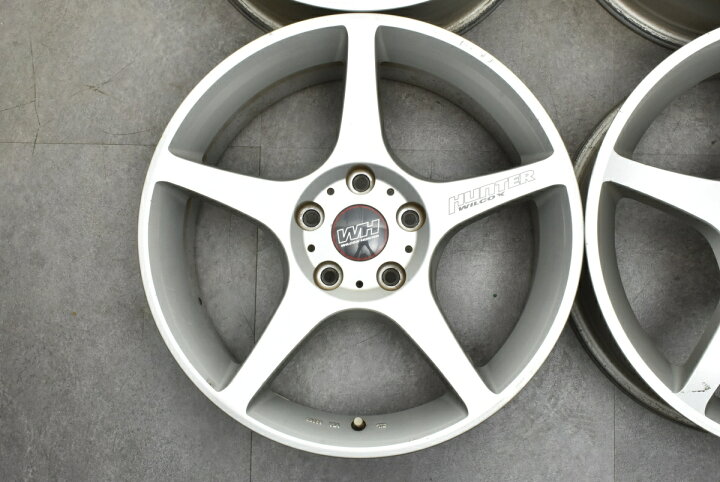 楽天市場】中古 ホイール WILCOX 4本セット 17インチ 7J +48 PCD 114.3 