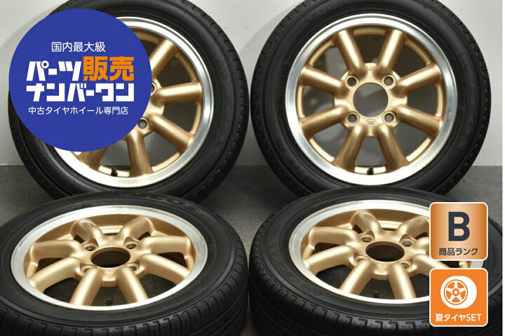 楽天市場】中古 ブラックレーシング タイヤホイールセット 4本セット  