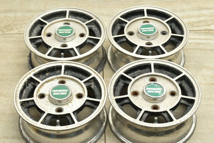楽天市場】中古 ホイール ハヤシレーシング 4本セット 10インチ 4B +36 