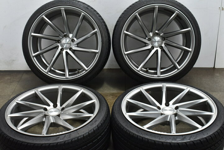 楽天市場】中古 VOSSEN タイヤホイールセット 4本セット 20インチ 9J + 