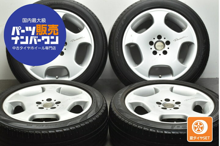 楽天市場】中古 WALD タイヤホイールセット 4本セット 18インチ 8J +45 