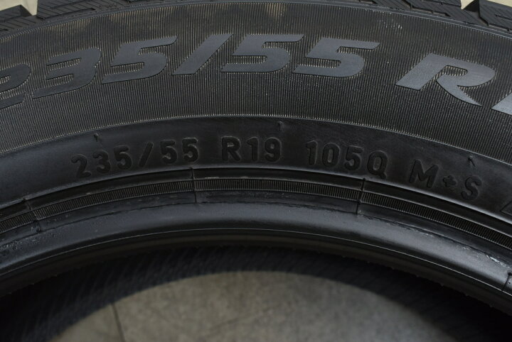 楽天市場】中古 ピレリ スタッドレスタイヤ 4本セット 235/55R19 105Q 