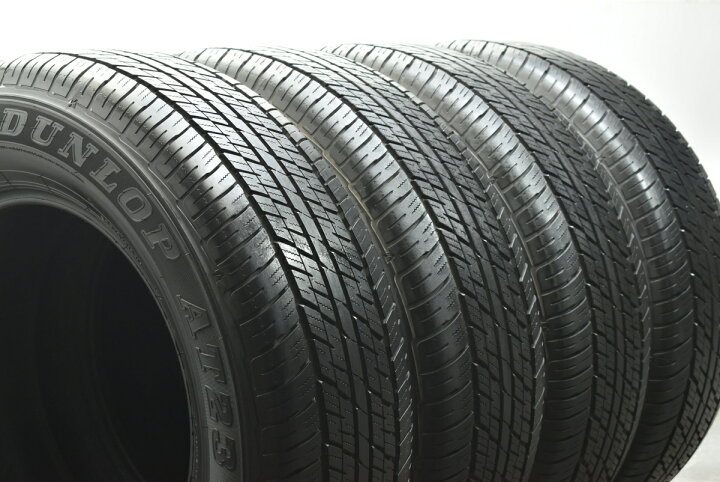 楽天市場】中古 2024年製 ダンロップ タイヤ 4本セット 265/65R18 114V 