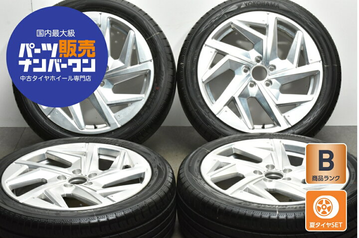 楽天市場】中古 社外 タイヤホイールセット 4本セット 19インチ 8J +45 