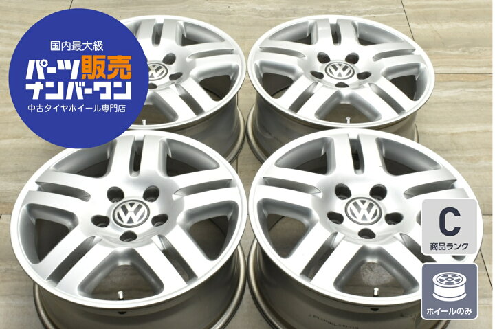 楽天市場】中古 ホイール フォルクスワーゲン純正 4本セット 18インチ 