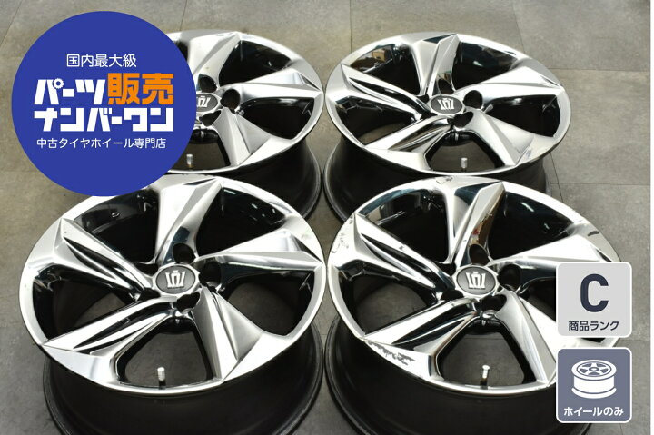 楽天市場】中古 ホイール トヨタ 純正 4本セット 18インチ 8J +45 PCD 