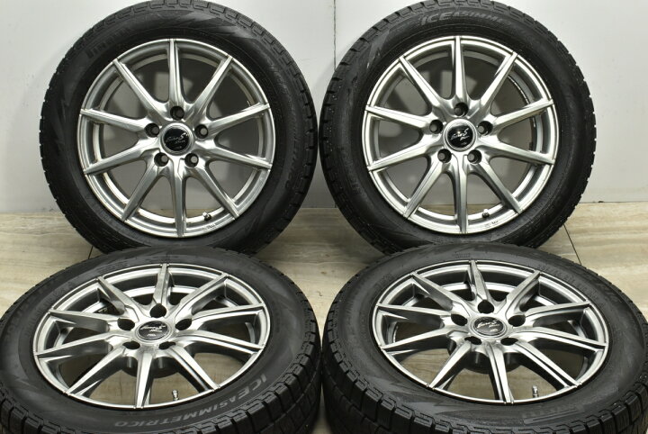 楽天市場】中古 MID スタッドレスタイヤホイールセット 4本セット 16 