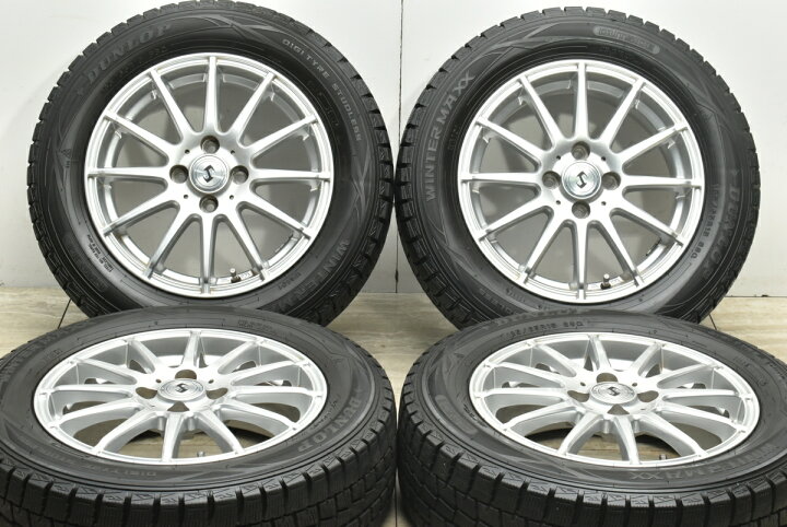楽天市場】中古 Weds スタッドレスタイヤホイールセット 4本セット 15 