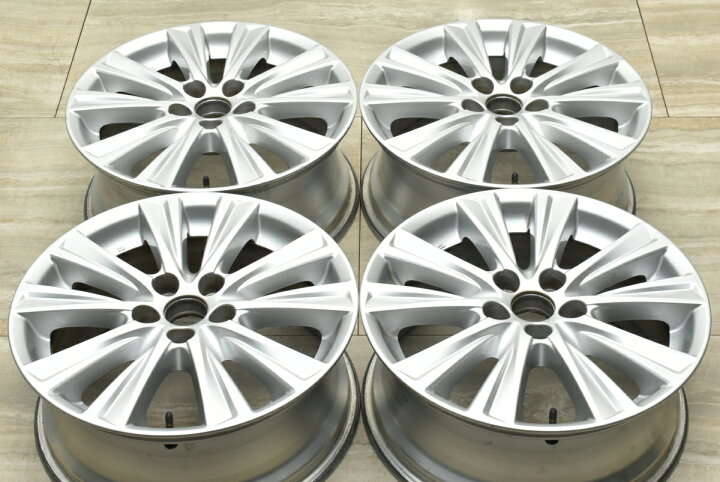 楽天市場】中古 ホイール トヨタ 純正 4本セット 18インチ 7.5J +45 