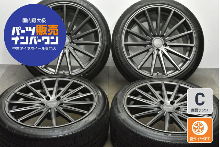 楽天市場】中古 VOSSEN タイヤホイールセット 4本セット 20インチ 9J + 